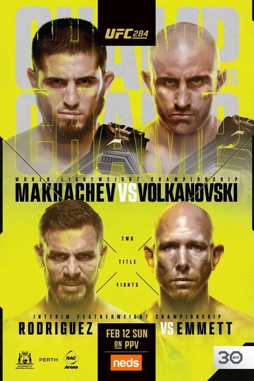 UFC 284: Makhachev vs. Volkanovski